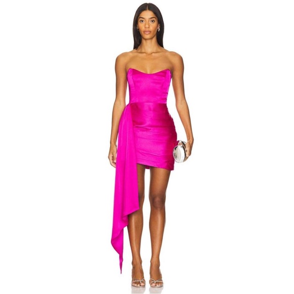 Katie May Chasing Dawn Dress in Electric Pink